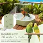 Птича вана Bird Shower с USB захранване за вълнисти папагали и малки папагали НОВО, снимка 2