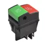 Двоен бутон ON/OFF 12V/24V 15A за панелен монтаж, снимка 1