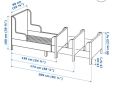 Разтегателно детско легло от Икея, снимка 3