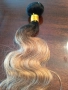 Естествена коса омбре 60см.100гр., снимка 1