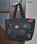 Черна чанта с пайети Victoria's Secret-120лв., снимка 5