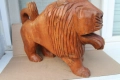 Дървена скулптура на лъв, снимка 11