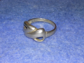 СТИЛЕН АЖУРЕН СРЕБЪРЕН ПРЪСТЕН СРЕБРО 925 ПРОБА 41901, снимка 11