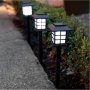 Комплект от 6 броя соларни LED лампи за двор и градина, снимка 10