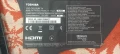 Toshiba 40LV833G на части V400H1-L10 Rev.C1/32AV833/DPS-204DP/V460H1-C08 V400H1 V370H3 V315H1/T87I11, снимка 2