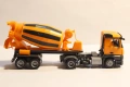 HERPA H0 1/87 MERCEDES ANTOS МИКСЕР БЕТОНОВОЗ МОДЕЛ КАМИОН, снимка 6