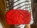 Дамска чанта Gucci (Marmont MATELASSÉ small Shoulder bag, снимка 3