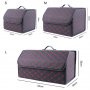 Чанта-органайзер за автомобилен багажник, кожена - код 3264, снимка 3