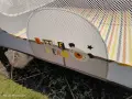 Квадратна бебешка кошара за игра Wunderkid (размери 100 х 100 х 75 см), снимка 3