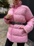 Christian Dior НА ЕДРО Розово Зимно Дамско Яке  , снимка 3