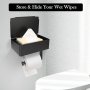 Поставка за тоалетна хартия Ruhhy с място за мокри кърпички и телефон, снимка 6