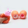 Анти - стрес играчка - морков със заек - 6 см., снимка 1