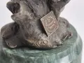 Мигел Фернандо Лопес врабче класическа бронзова пластика, снимка 7