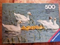 Пъзел "Семейна Разходка” Ravensburger 1979г. 500 части, снимка 1