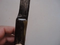 Старинен овчарски нож рогови чирени , снимка 6