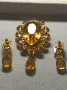 Винтидж чешки бижута с кристали , снимка 3