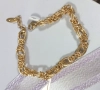    дамска гривна със златно покритие, снимка 1