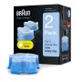 Braun Clean & Renew 2 касети,резервни пълнители за почистваща станция с аромат Lemon Fresh