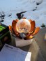 EZ SOLAR LED градинска светлина »Очарователено слънчево цвете на лотос, метално , Германия, снимка 2