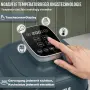 Еърфрайър 1500 W със стъклени съдове 4,2 и 2,2 л, 4 програми, снимка 9