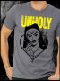 Тениска с щампа UNHOLY, снимка 1 - Тениски - 41371165