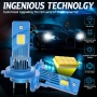 Комплект от 2 броя H7 LED крушки / Canbus, High Power, снимка 3