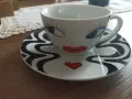 Колекционерска чаша от емблематичната немска марка Ritzenhoff, серия "Amore Mio", снимка 2