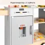 Детски дървен магазин и фуудтрак с ледогенератор и аксесоари, снимка 7