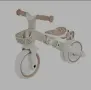 Нова, неизползвана триколка с родителски контрол 3в1 GLOBBER LEARNING TRIKE PLUS ECOLOGIC, бежова. Л, снимка 3