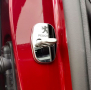 Неръждаеми капачки с лого за защита на ключалките на автомобил , снимка 1