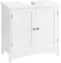 Шкаф за баня, за мивка,бял, снимка 2