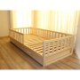 Легло монтесори с решетки, снимка 1 - Мебели за детската стая - 41901148