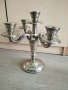 Два посребрени свещници-комплект, снимка 2