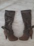 Нови чизми цвят каки , снимка 2