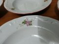 Стар български порцелан чинии дълбоки , снимка 4
