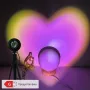 Лампа За Проекция На Сърце-Любов,Със Стойка, снимка 4