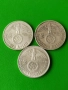 Три германски сребърни монети 1937-1939 г., снимка 1