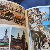 Залцбург / Salzburg city guide with map ( 110 colorfotos), албум/пътеводител на англ.език, снимка 2 - Енциклопедии, справочници - 44791460