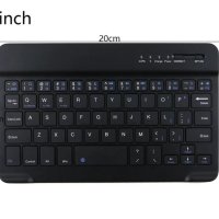 Мини ултратънка безжична Bluetooth клавиатура, снимка 3 - Клавиатури и мишки - 41126027