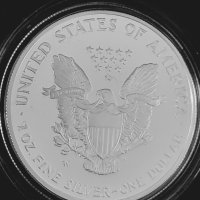 1 сребърен долар 2005 год./2005-W $1 EAGLE PCGS/ , снимка 6 - Нумизматика и бонистика - 40771104