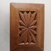 Дървена кутия 10 х 7 h 6.5 cm. , снимка 1 - Други стоки за дома - 36077271