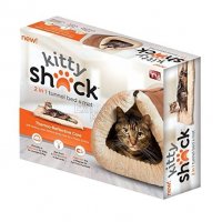 Легло и къщичка тунел за котки и домашни любимци Kitty Shack 2 в 1, снимка 1 - За котки - 38665982