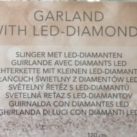 Гирлянд с LED - диаманди., снимка 10 - Лед осветление - 41567454