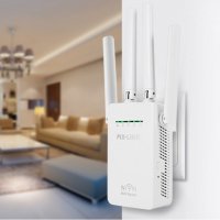 WI FI УСИЛВАТЕЛ WIFI REPEATER РУТЕР МОДЕЛ 2 - код 1274, снимка 3 - Рутери - 34289928