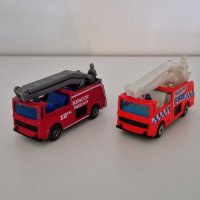 Метални колички Matchbox Snorkel - пожарна в мащаб 1:80, снимка 1 - Колекции - 39019082