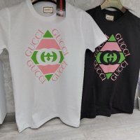 Gucci t shirt woman дамски тениски памук, снимка 7 - Тениски - 39857227