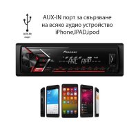 Bluetooth MP3 АвтоРадио за кола DEH-8003 SD/MMC Card/USB с падащ панел, снимка 2 - Аксесоари и консумативи - 40675597