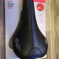 Нова кожена седалка NOB Selle Italia trimatic 2 , снимка 4 - Части за велосипеди - 35732527