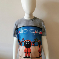 Squid Game Детско горнище / суитшърт, детска тениска, ключодържател Скуид гейм, снимка 1 - Детски комплекти - 36244864