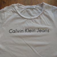 calvin klein jeans - страхотна дамска тениска , снимка 3 - Тениски - 41500218